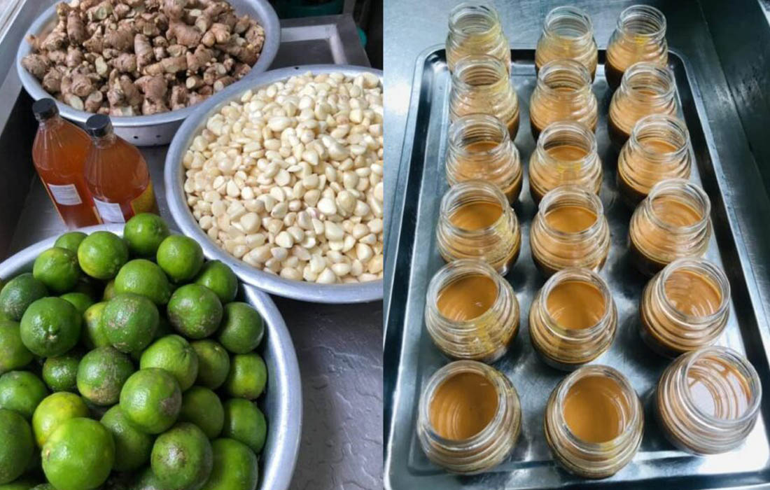 Hỗn hợp khai thông tâm mạch, phòng đột quỵ, tăng đề kháng lành tính (tiết kiệm và hiệu quả)