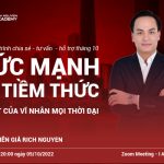 Chương trình Sức mạnh của tiềm thức – Vĩ nhân của mọi thời đại sẽ được tổ chức vào ngày 05/10/2022