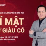 THÔNG BÁO CHƯƠNG TRÌNH ĐÀO TẠO BÍ MẬT SỰ GIÀU CÓ NGÀY 15-16/10/2022