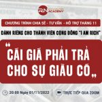 Chương trình chia sẻ - tư vấn - hỗ trợ cộng đồng tháng 11 sẽ được tổ chức vào ngày 01/11/2022